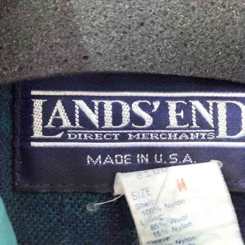 ランズエンド LANDS END 80S MADE IN USA ナイロンストームコート メンズ import:M