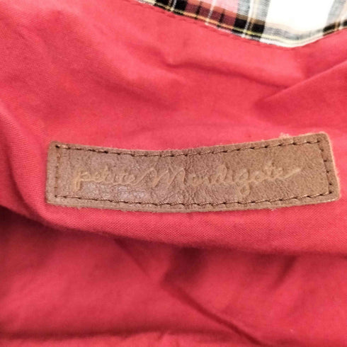 Petite Mendigote チェック トートバッグ レディース