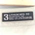 LITHIUM MFG テクニカルデザインパンツ メンズ 34