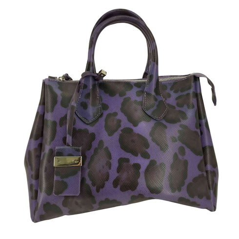 ジャンニキャリーニ GIANNI CHIARINI レオパードハンドバッグ レディース