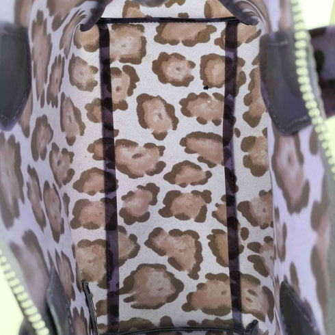 ジャンニキャリーニ GIANNI CHIARINI レオパードハンドバッグ レディース