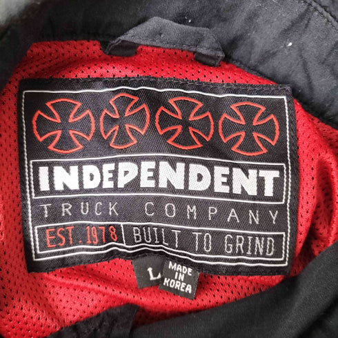 インデペンデントトレーディングカンパニー INDEPENDENT TRADING COMPANY 90S ピスネームタブ刺繍半袖ワークシャツ メンズ JPN:L