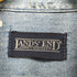 ランズエンド LANDS END 企業ロゴ刺繍半袖デニムシャツ メンズ JPN:L