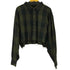BLUE MOUNTAIN カットオフ加工 L/S ネルシャツ レディース 3XL
