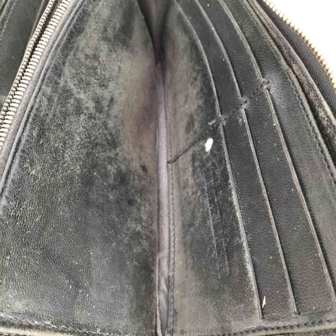 アンドゥムルメステール Ann DEMEULEMEESTER L字ジップレザー長財布 メンズ