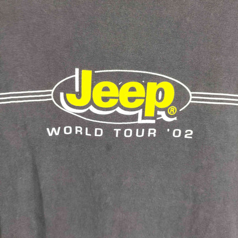 ジープ JEEP 両面プリント クルーネックTシャツ メンズ JPN:L