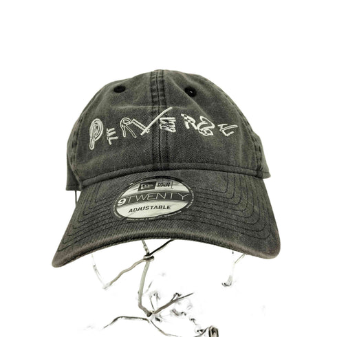 パーバーズ PERVERZE SCRAP LOGO CAP レディース FREE
