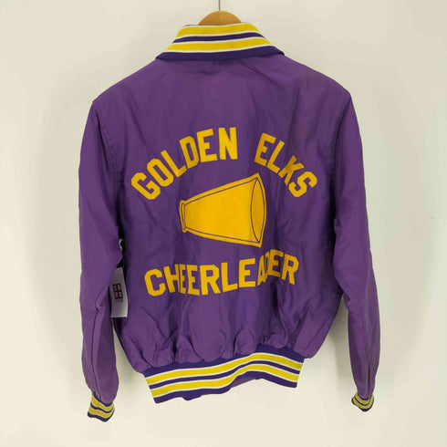 ウェストウィンド WEST WIND USA製 GOLDEN ELKS CHEERLEADER チアリーダー 刺繍 スタジャン メンズ YOUTH XL