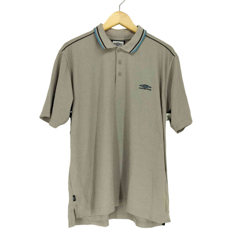 アンブロ UMBRO 90~00S ロゴ刺繍ポロシャツ メンズ JPN:XL