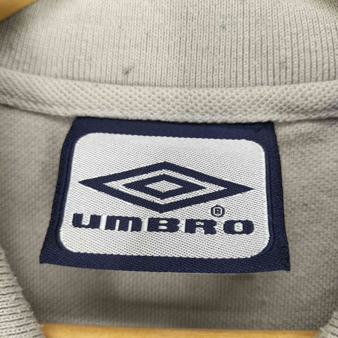 アンブロ UMBRO 90~00S ロゴ刺繍ポロシャツ メンズ JPN:XL