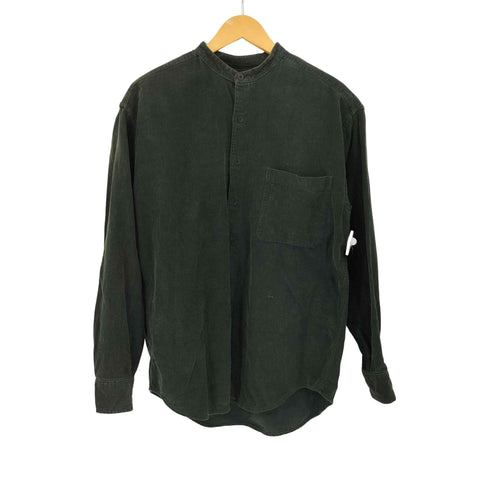 FIELD GEAR 90S バンドカラー コーデュロイ L/S シャツ メンズ JPN:M