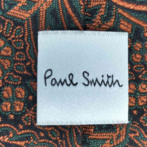 ポールスミス Paul Smith 総柄 シルクネクタイ メンズ