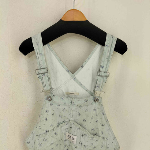 アリーバイダブルクローゼット Alley w closet フラワープリントツイルサロペット レディース FREE