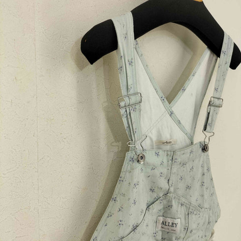 アリーバイダブルクローゼット Alley w closet フラワープリントツイルサロペット レディース FREE
