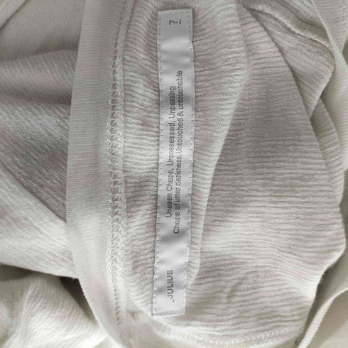 セブンユリウス _7 JULIUS ストレッチ カットソー レディース