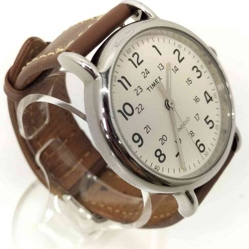 タイメックス TIMEX ウィークエンダー CR 2016 CELL WR 30 腕時計 レザー クオーツ メンズ