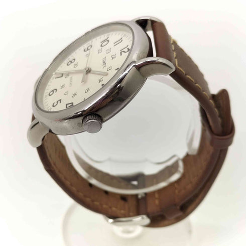 タイメックス TIMEX ウィークエンダー CR 2016 CELL WR 30 腕時計 レザー クオーツ メンズ