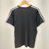 アディダス adidas 00s 短丈 パフォーマンスロゴ スリーライン ラグランクルーネックTシャツ メンズ JPN:M