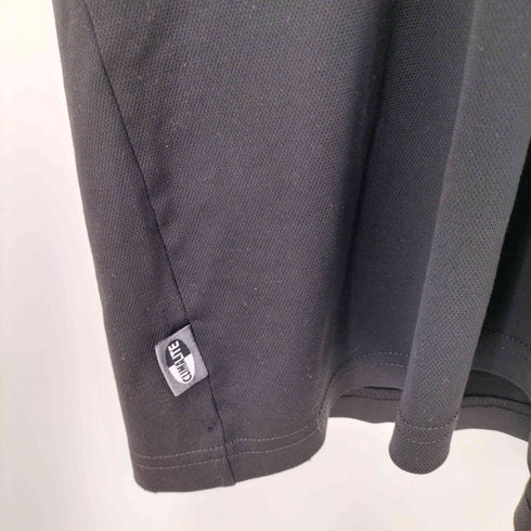 アディダス adidas 00s 短丈 パフォーマンスロゴ スリーライン ラグランクルーネックTシャツ メンズ JPN:M