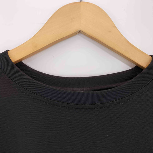 アディダス adidas 00s 短丈 パフォーマンスロゴ スリーライン ラグランクルーネックTシャツ メンズ JPN:M