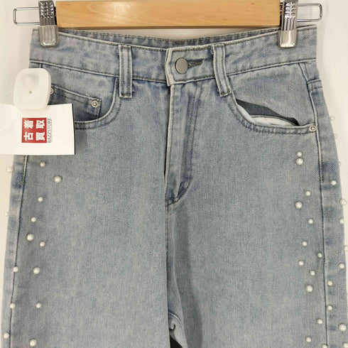 BLUE EAST パールハイウエストデニム レディース JPN:0