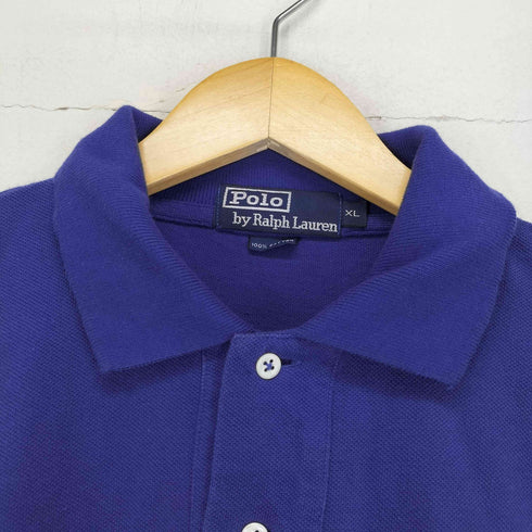 ポロバイラルフローレン Polo by RALPH LAUREN 刺繍ロゴ 半袖ポロシャツ メンズ import:XL