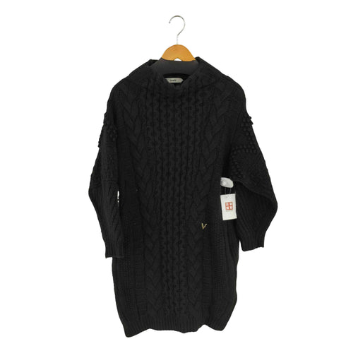 venit サイドスリット ケーブルニットウールワンピース casual レディース JPN:38