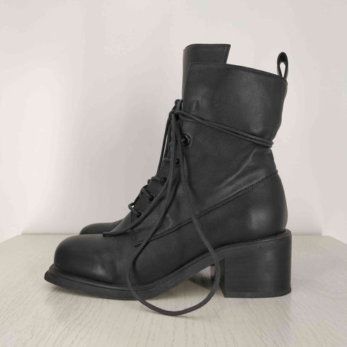 ラグアジェム LAGUA GEM LACE UP BOOTS レースアップ ブーツ レディース JPN:S