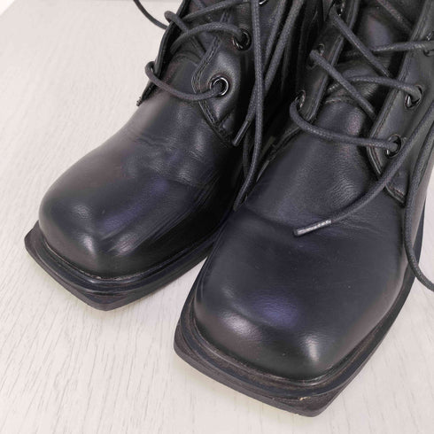ラグアジェム LAGUA GEM LACE UP BOOTS レースアップ ブーツ レディース JPN:S