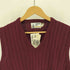 ロンドンフォグ LONDON FOG 80-90S USA製 THE BOSTON VEST アクリル Vネック ニット ベスト デッドストック メンズ import:M
