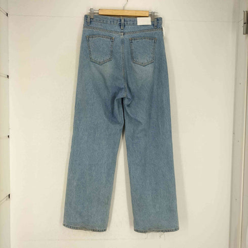 ストレートデニムパンツ レディース JPN:2