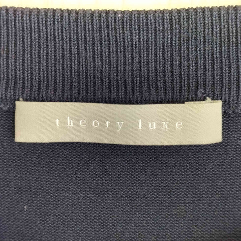 セオリーリュクス theory luxe LUSTROUS SILK 2 BELVA シルクニットカットソー レディース 38