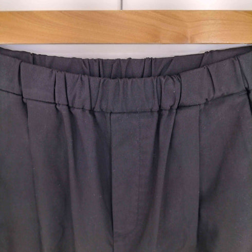 モリスアンドサンズ MORRIS & SONS レーヨン混 タック イージーテーパードパンツ レディース 0