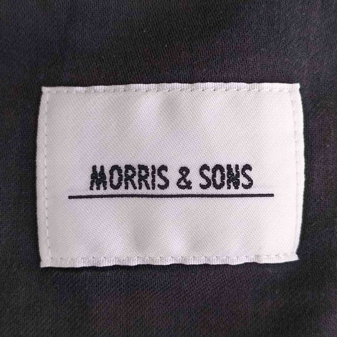 モリスアンドサンズ MORRIS & SONS レーヨン混 タック イージーテーパードパンツ レディース 0