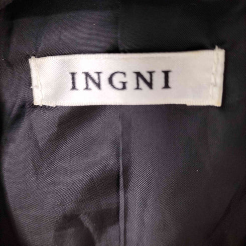 イング INGNI PUレザー ライダースジャケット レディース JPN:M