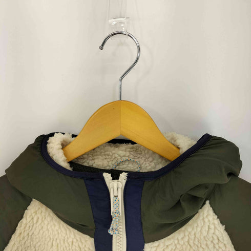 ザラ ZARA ナイロン切り替えボアブルゾン メンズ import:XL