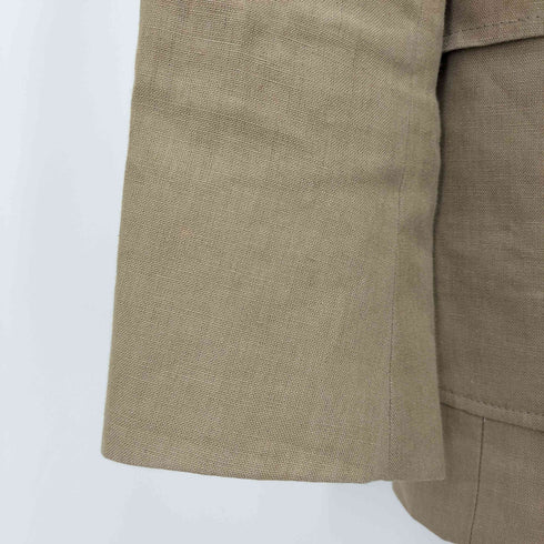 インディヴィジュアライズドシャツ individualized shirts INDIVIDUALIZED CLOTHING 3B リネンテーラードジャケット GATES 1919 メンズ