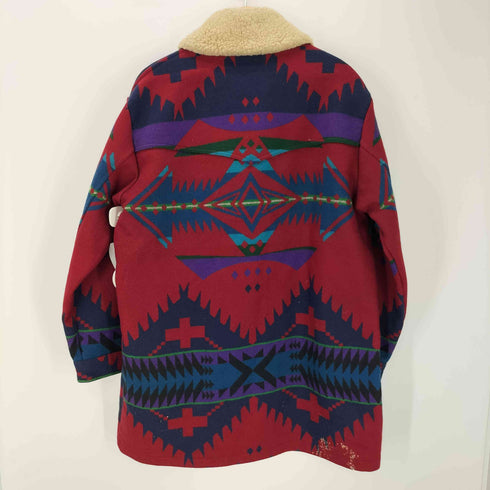 ペンドルトン PENDLETON HIGH GRADE WESTERN WEAR USA製ネイティブ柄ウールショールカラージャケット メンズ JPN:M