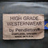 ペンドルトン PENDLETON HIGH GRADE WESTERN WEAR USA製ネイティブ柄ウールショールカラージャケット メンズ JPN:M