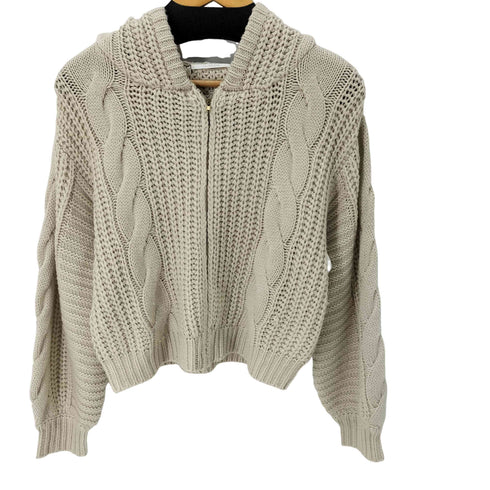 レトロガール RETRO GIRL ケーブルニットフーディー レディース JPN:M