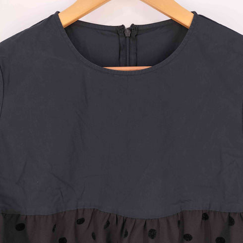 バースデーバッシュ BIRTHDAY BASH EMI PEPLUM DOT BLOUSE レディース