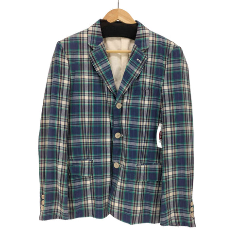 コムデギャルソンオムプリュス COMME des GARCONS HOMME PLUS AD2007 チェック3Bテーラードジャケット メンズ JPN:S