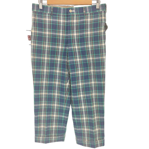 コムデギャルソンオムプリュス COMME des GARCONS HOMME PLUS AD2007 チェックセンタープレススラックス メンズ JPN:XS