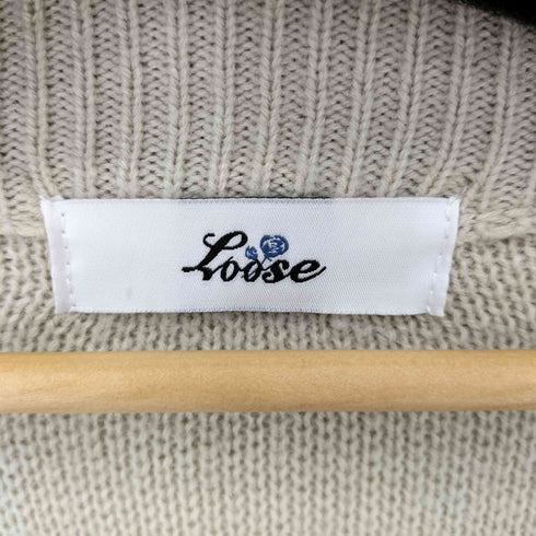 ルース Loose ボリュームスリーブオーバーニットカーディガン メンズ JPN:L