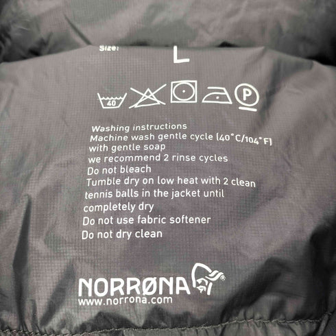 ノローナ NORRONA lyngen down750 Hood メンズ JPN:L