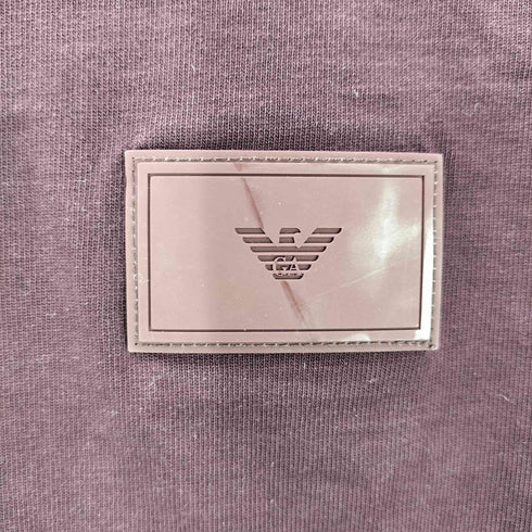 エンポリオアルマーニ EMPORIO ARMANI ロゴパッチクルーネックTシャツ メンズ JPN:L