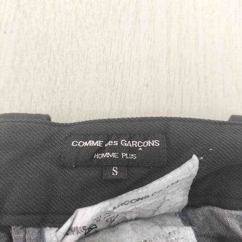 コムデギャルソンオムプリュス COMME des GARCONS HOMME PLUS AD2002 ポリ縮絨 製品染めテーパードパンツ メンズ JPN:S