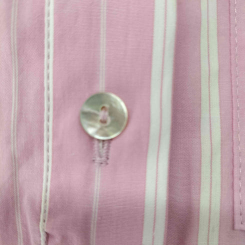 ザラ ZARA ストライプ L/Sクロップドシャツ レディース JPN:M