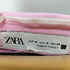 ザラ ZARA ストライプ L/Sクロップドシャツ レディース JPN:M