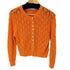 ザラ ZARA POINTELLE KNIT CARDIGAN ダイヤモンド編みニットカーディガン レディース JPN:L